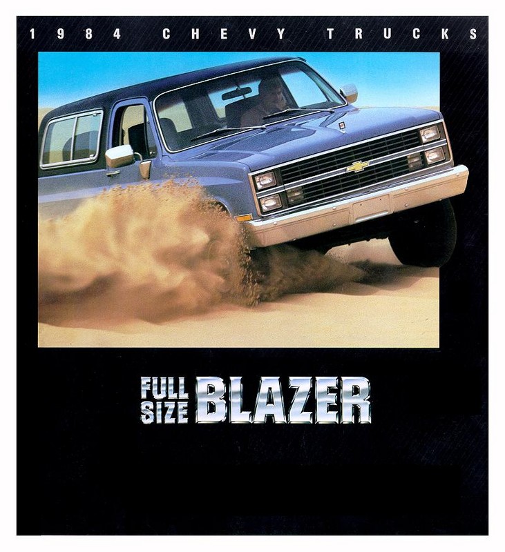 1984 Chevrolet Blazer Brochure Page 3